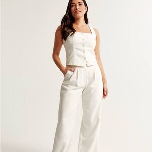 Curve Love A&F Sloane Tailored Pant